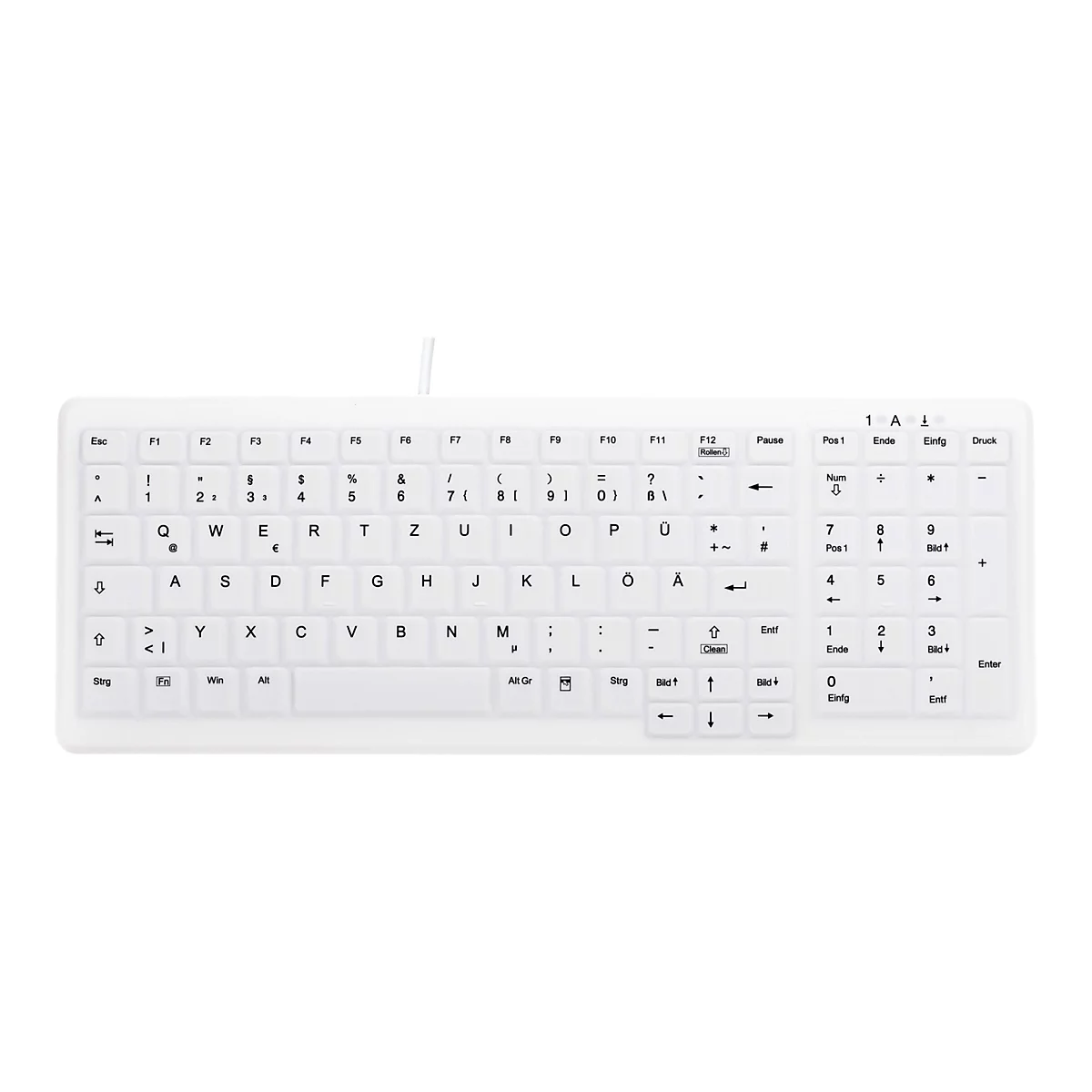 Active Key MedicalKey AK-C7000 - Tastatur - Deutsch - weiß