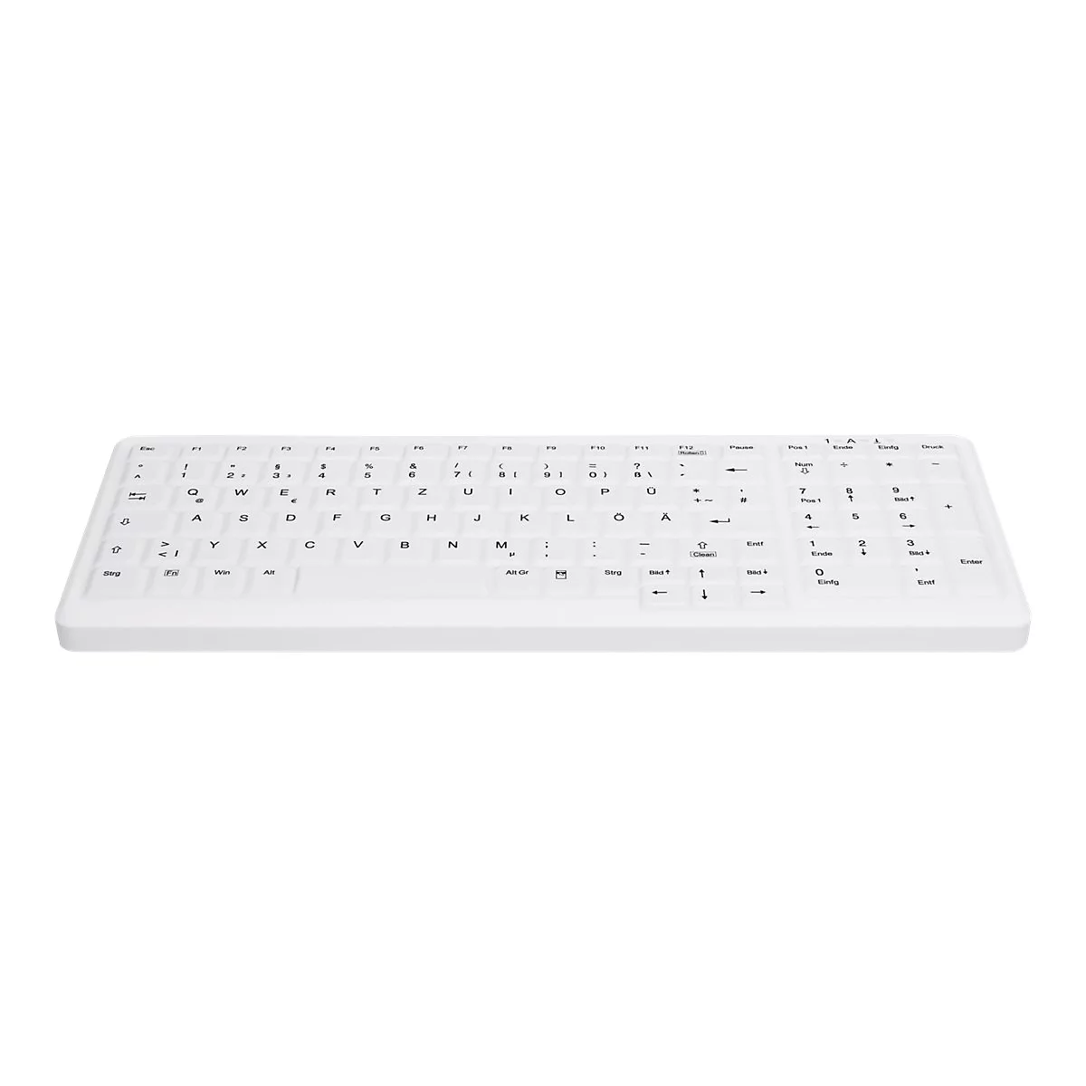 Active Key MedicalKey AK-C7000 - Tastatur - USB - Belgien - weiß