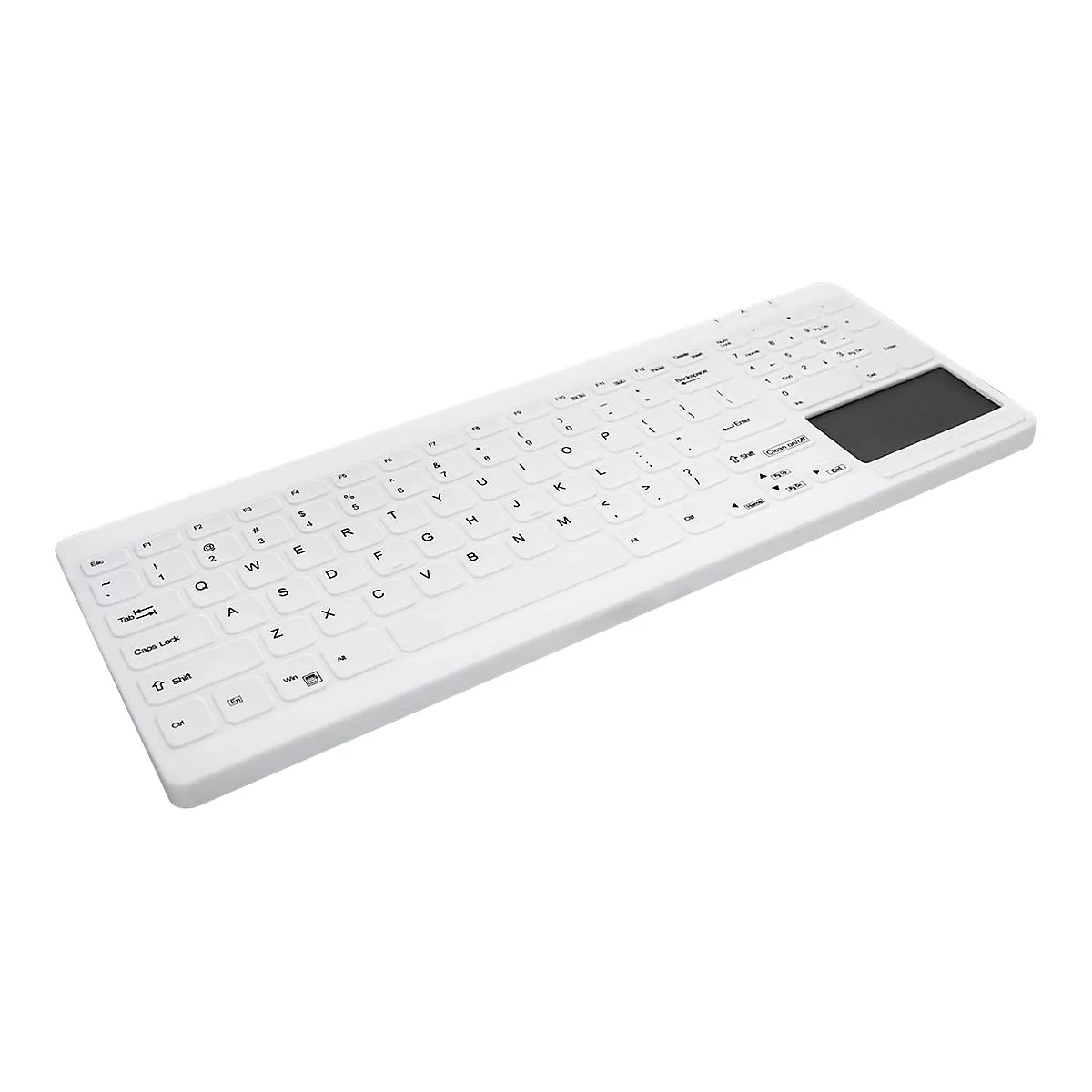 Active Key MedicalKey AK-C7412F - Tastatur - mit Touchpad - USB - QWERTZ - Deutsch