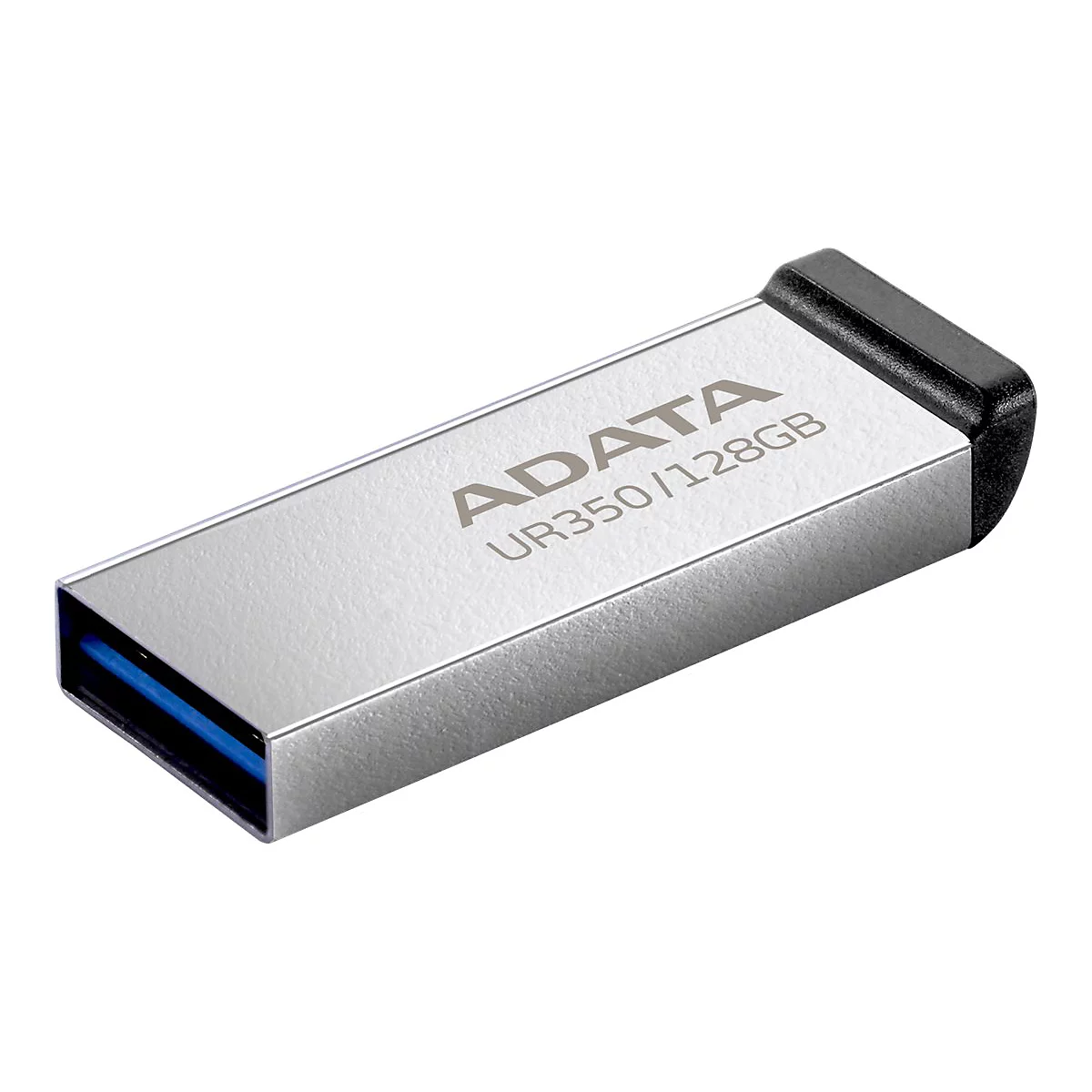 ADATA UR350 - USB-Flash-Laufwerk - 128 GB - USB 3.2 Gen 1 - Schwarz, Nickel