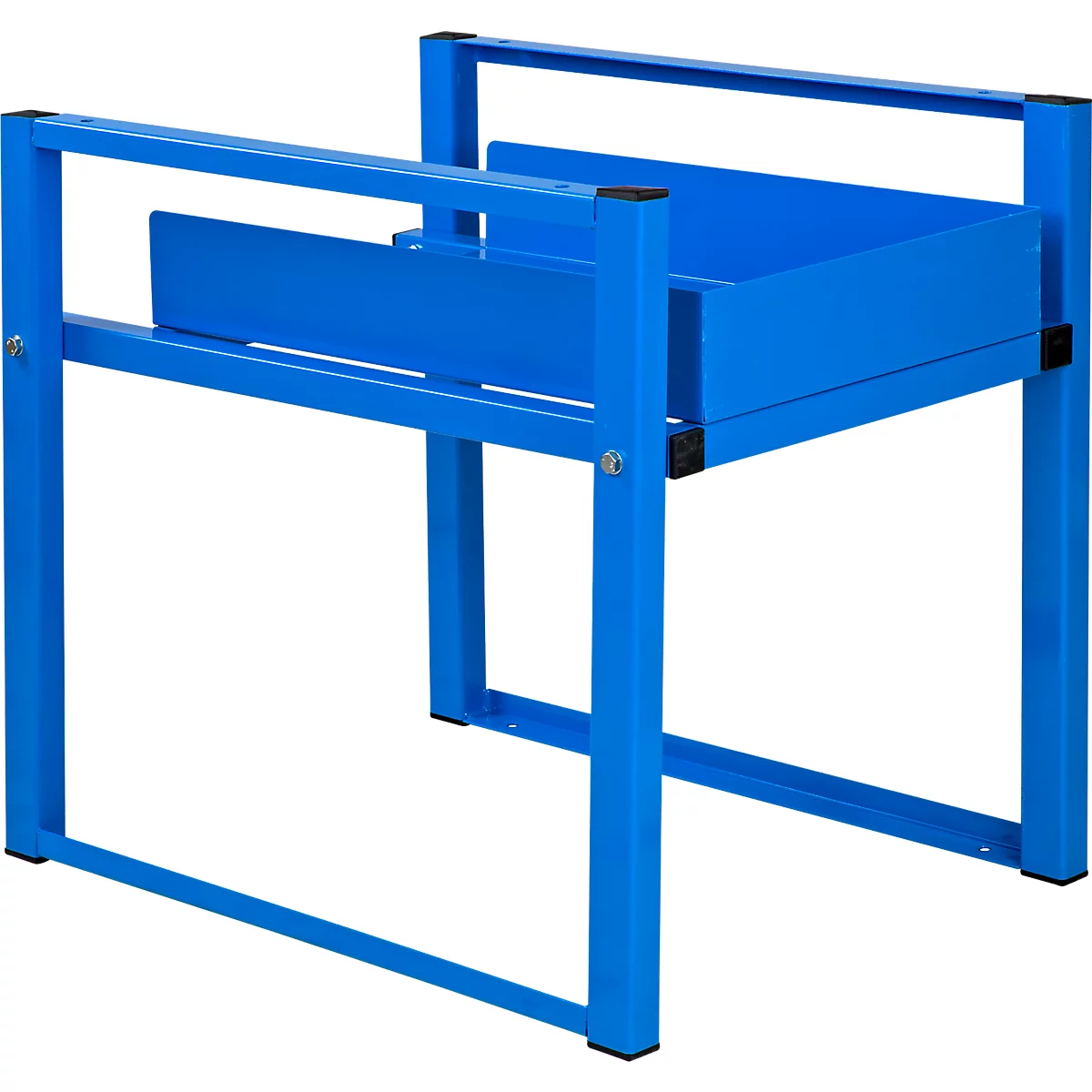 ADB vatenrek, voor vaten van 30 en 60 liter, H 580 x B 465 x D 640 mm, lichtblauw RAL 5012