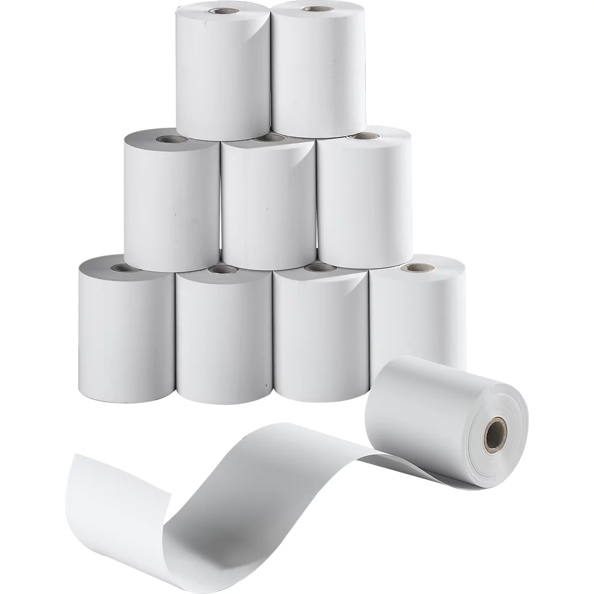 Additionsrollen, 1-fach, 57 mm x 10 m, 10 Rollen