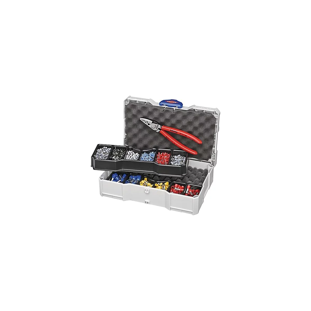 Adereindhulzen assortiment 1191st.0,50-16,00mm2 Adereindhulstang