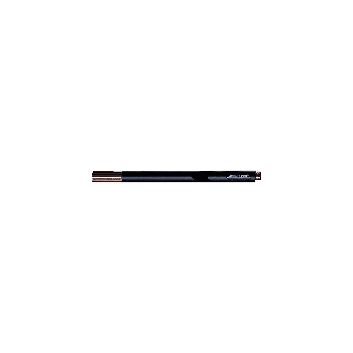 Schwarzer, zylindrischer Stift mit kupferfarbenen Enden. Der Stift trÃ¤gt die Aufschrift ADONIT PRO.