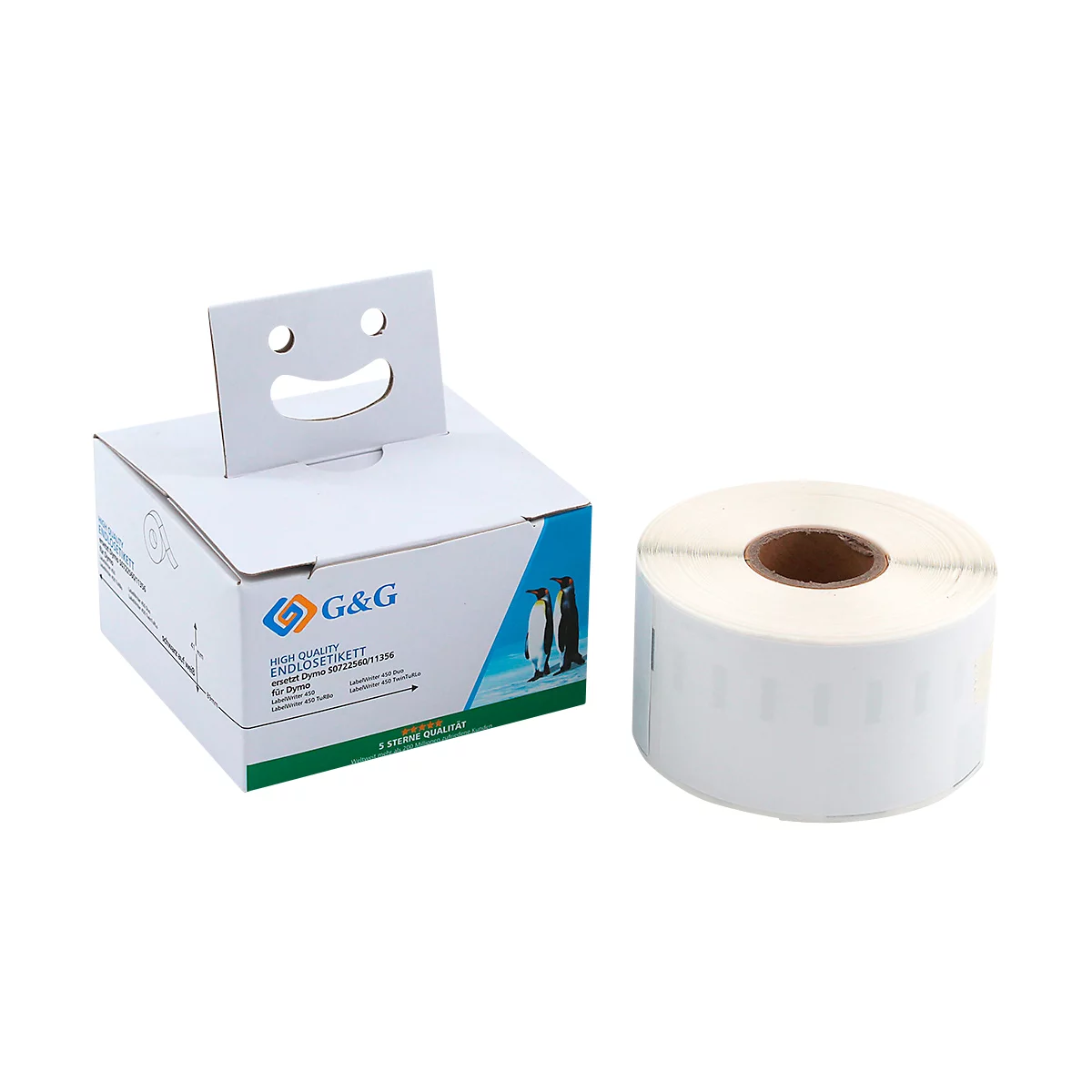 Adresetiketten, 36 x 89 mm, permanent, 260 stuks