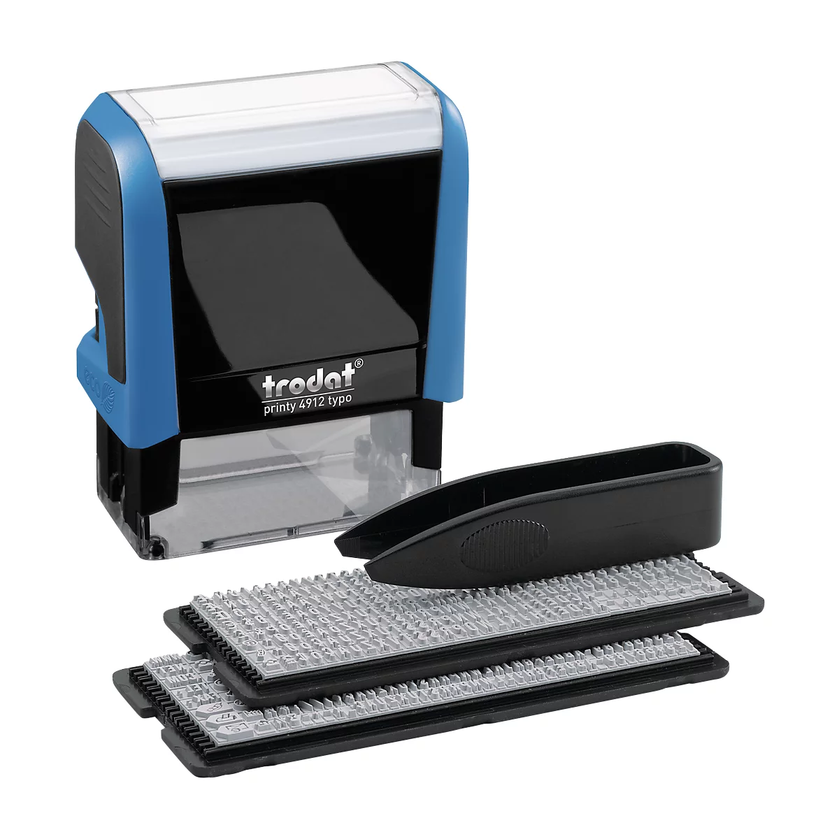 Adresstempel voor eigen teksten trodat® Typo 4912