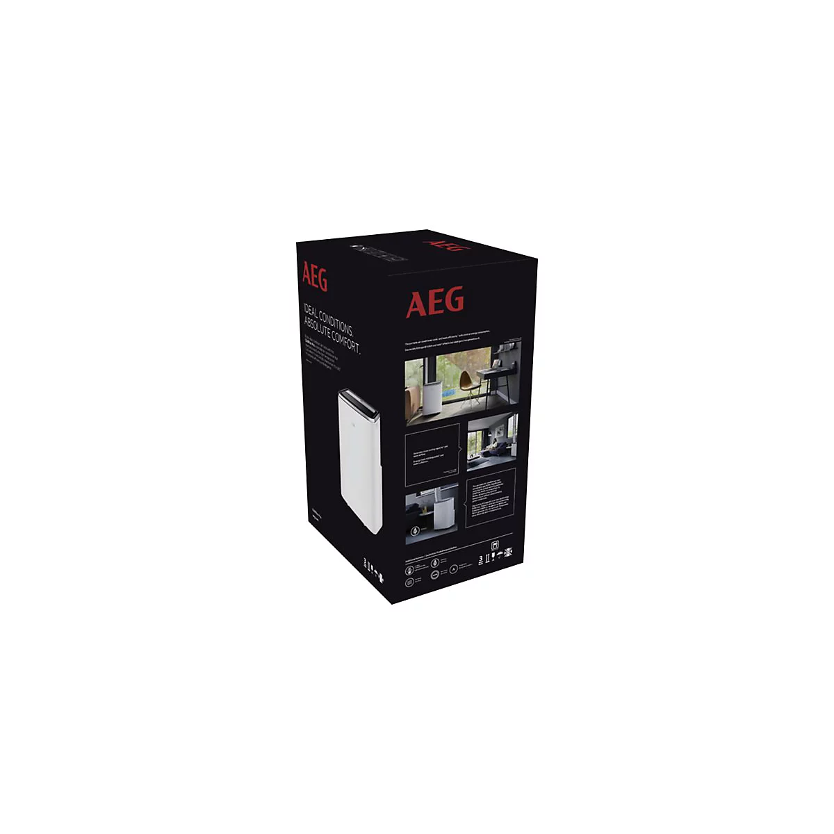 AEG ChillFlex Pro AXP34U338CW - Klimaanlage - Mobil - 2.6 EER - weiß