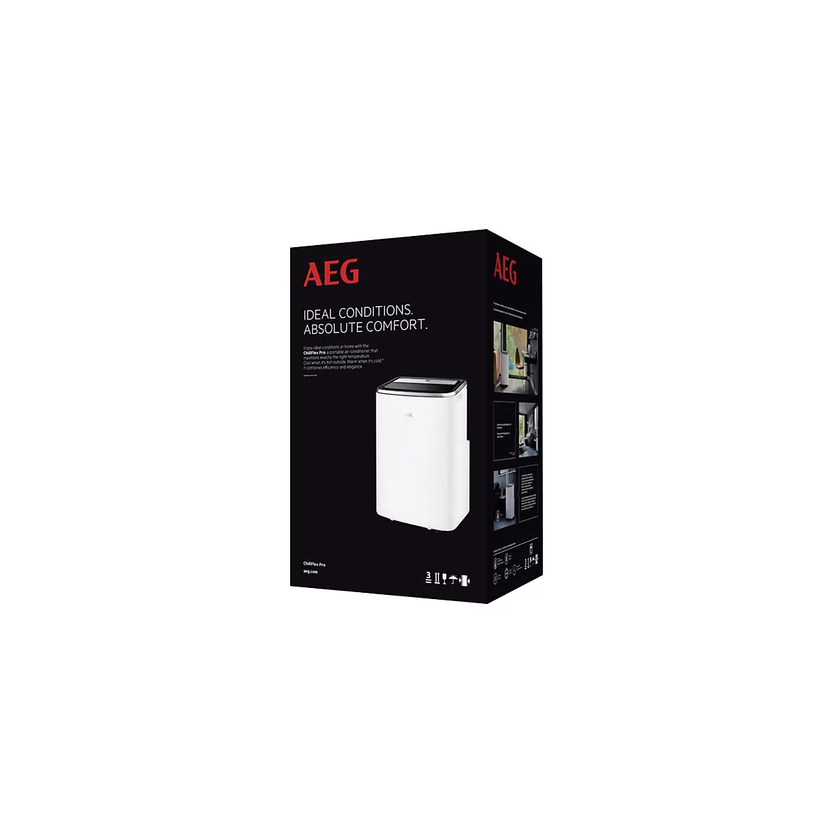 AEG ChillFlex Pro AXP34U338CW - Klimaanlage - Mobil - 2.6 EER - weiß