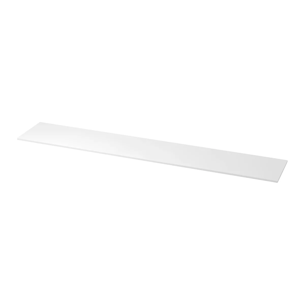 Afdekplaat TOPAS LINE, voor archiefrekken en kasten, B 2405 mm, wit