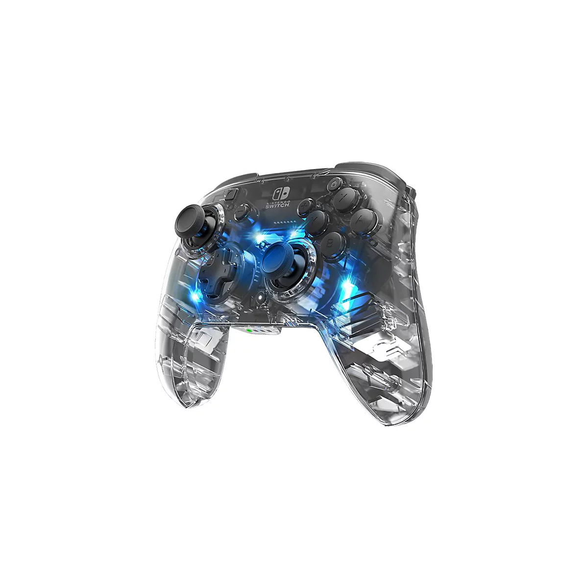 Afterglow Wireless Deluxe Controller - Game Pad - kabellos - klar - für Nintendo Switch