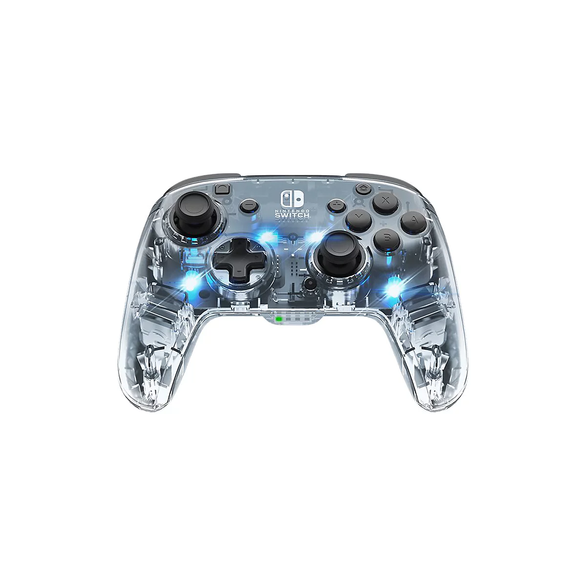 Afterglow Wireless Deluxe Controller - Game Pad - kabellos - klar - für Nintendo Switch