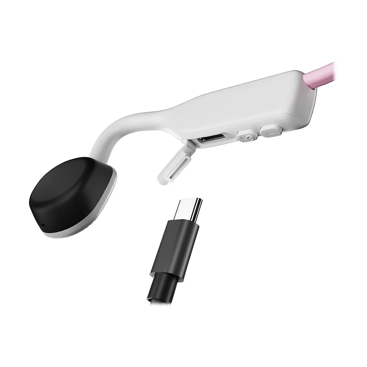 AfterShokz OpenMove - Kopfhörer mit Mikrofon - offenes Ohr - hinter dem Nacken angebracht - Bluetooth - kabellos