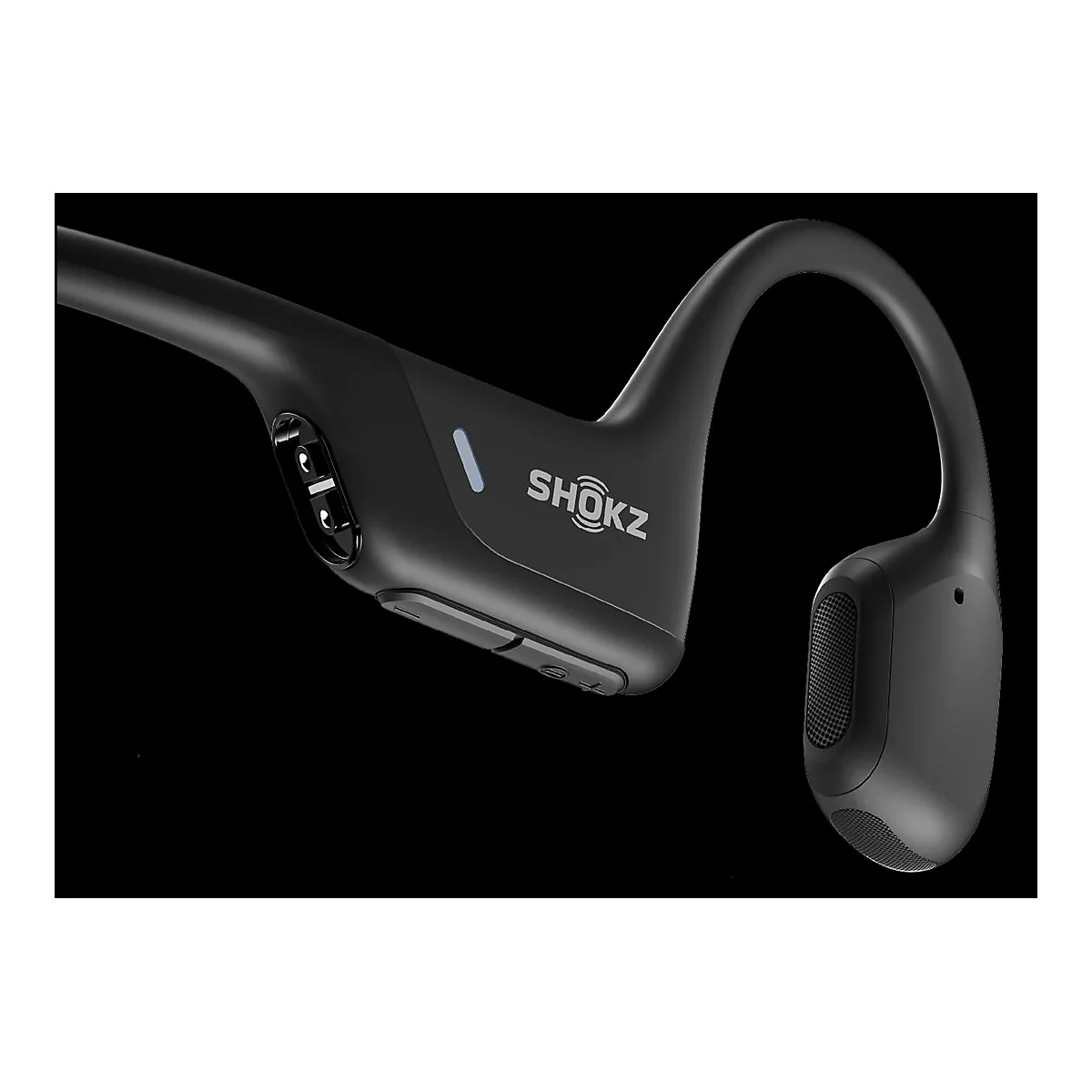 AfterShokz OpenRun Pro Mini - Kopfhörer mit Mikrofon - offenes Ohr - hinter dem Nacken angebracht - Bluetooth - kabellos