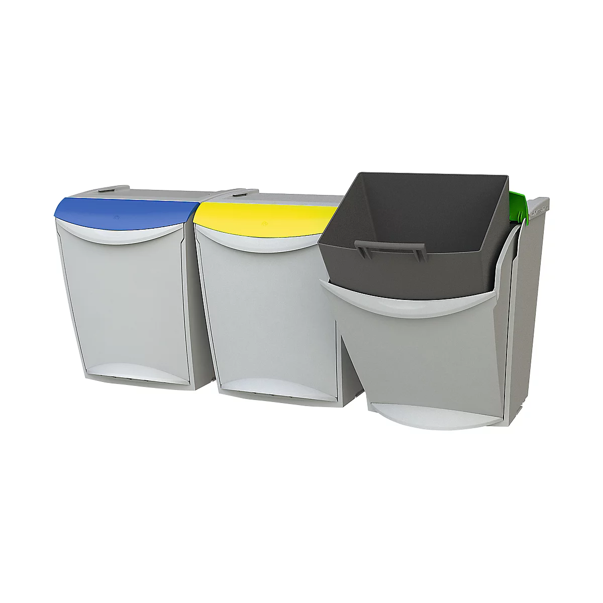 Afvalbak Eco Fancy, 25 l, geel