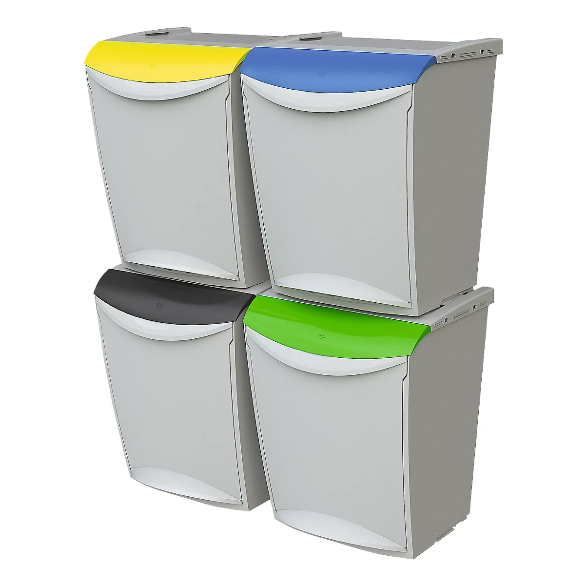 Afvalbak Eco Fancy, 25 l, geel