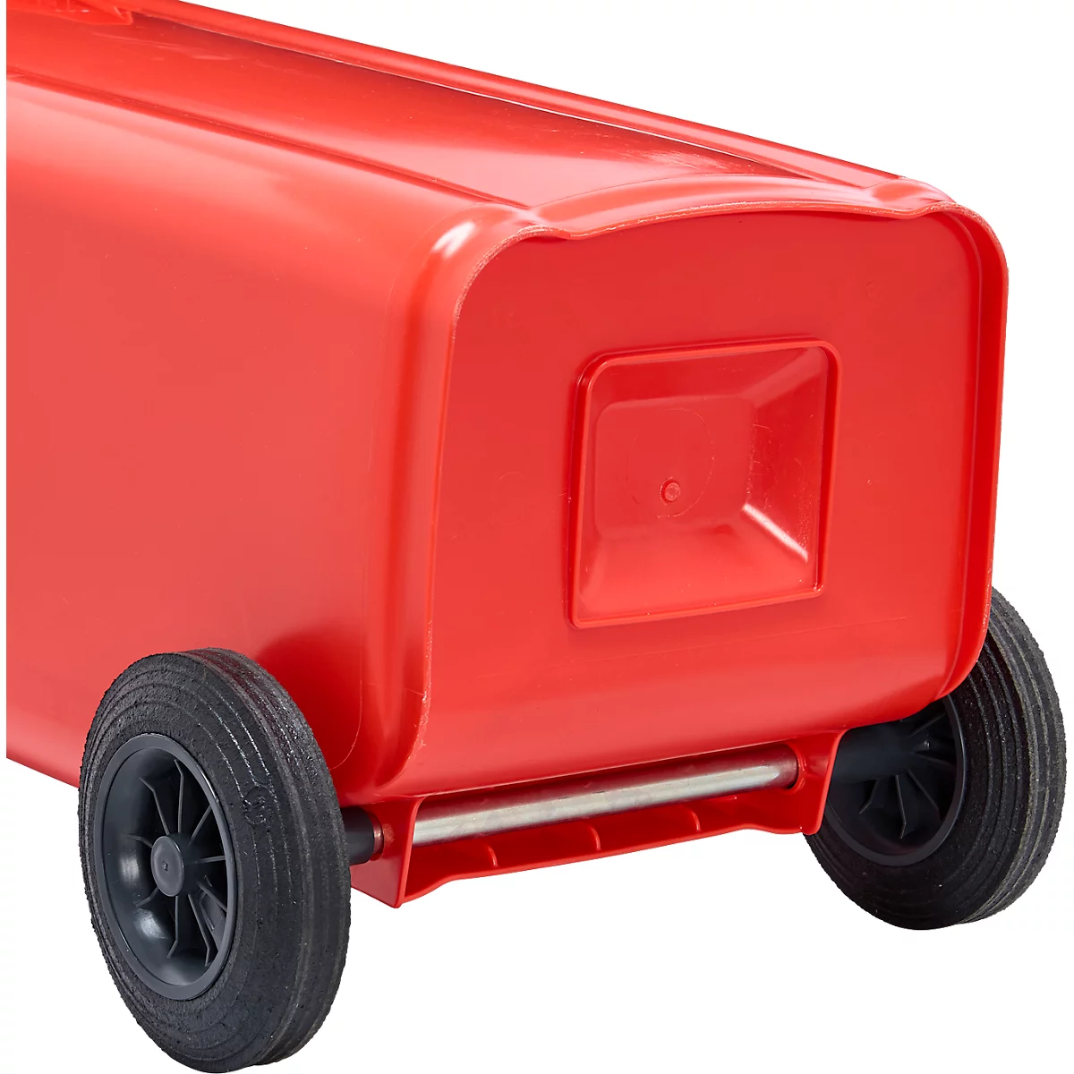 Afvalbak GMT, 140 l, verrijdbaar, rood