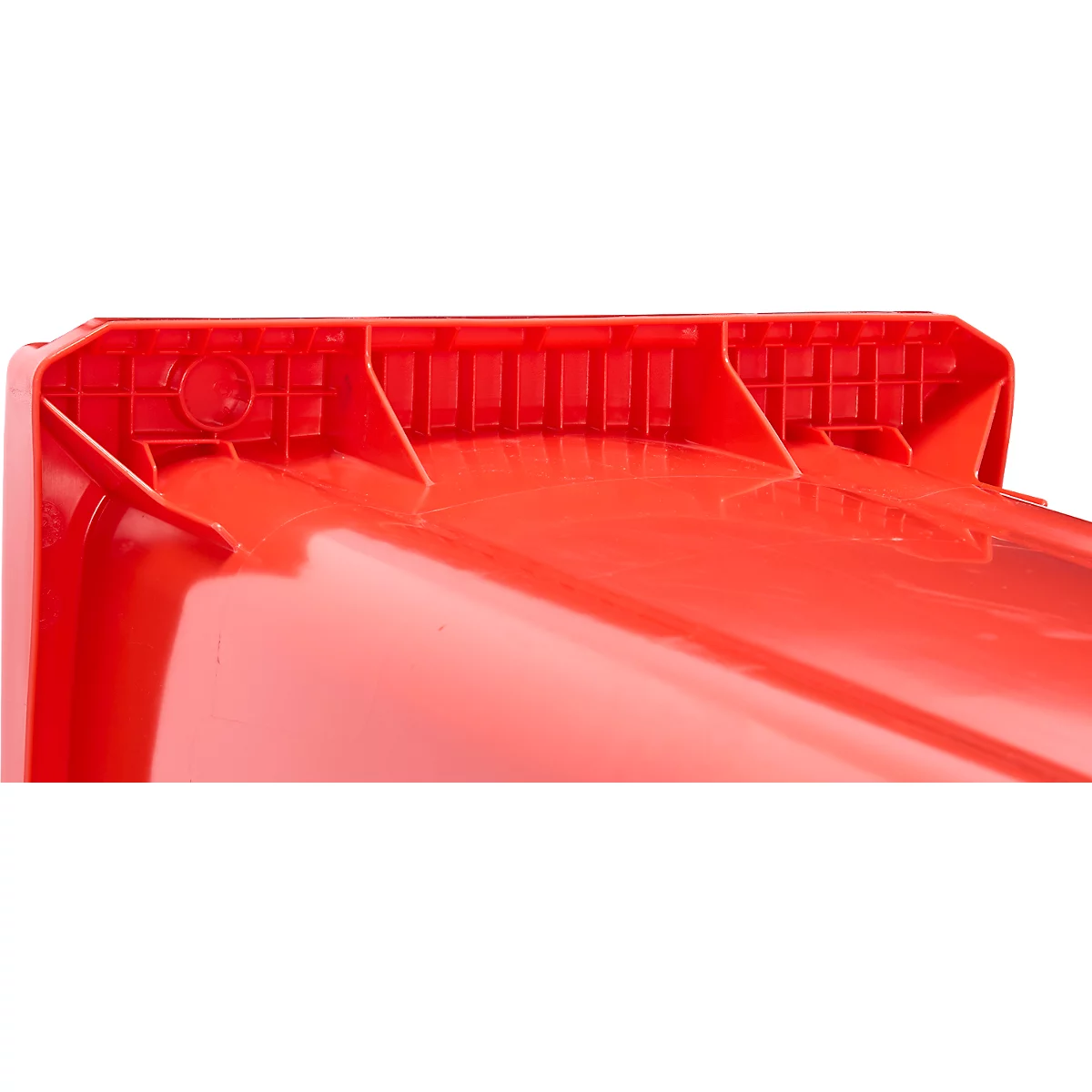 Afvalbak GMT, 140 l, verrijdbaar, rood