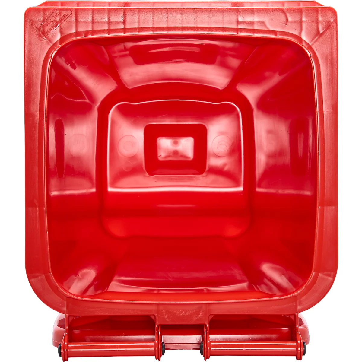 Afvalbak GMT, 140 l, verrijdbaar, rood
