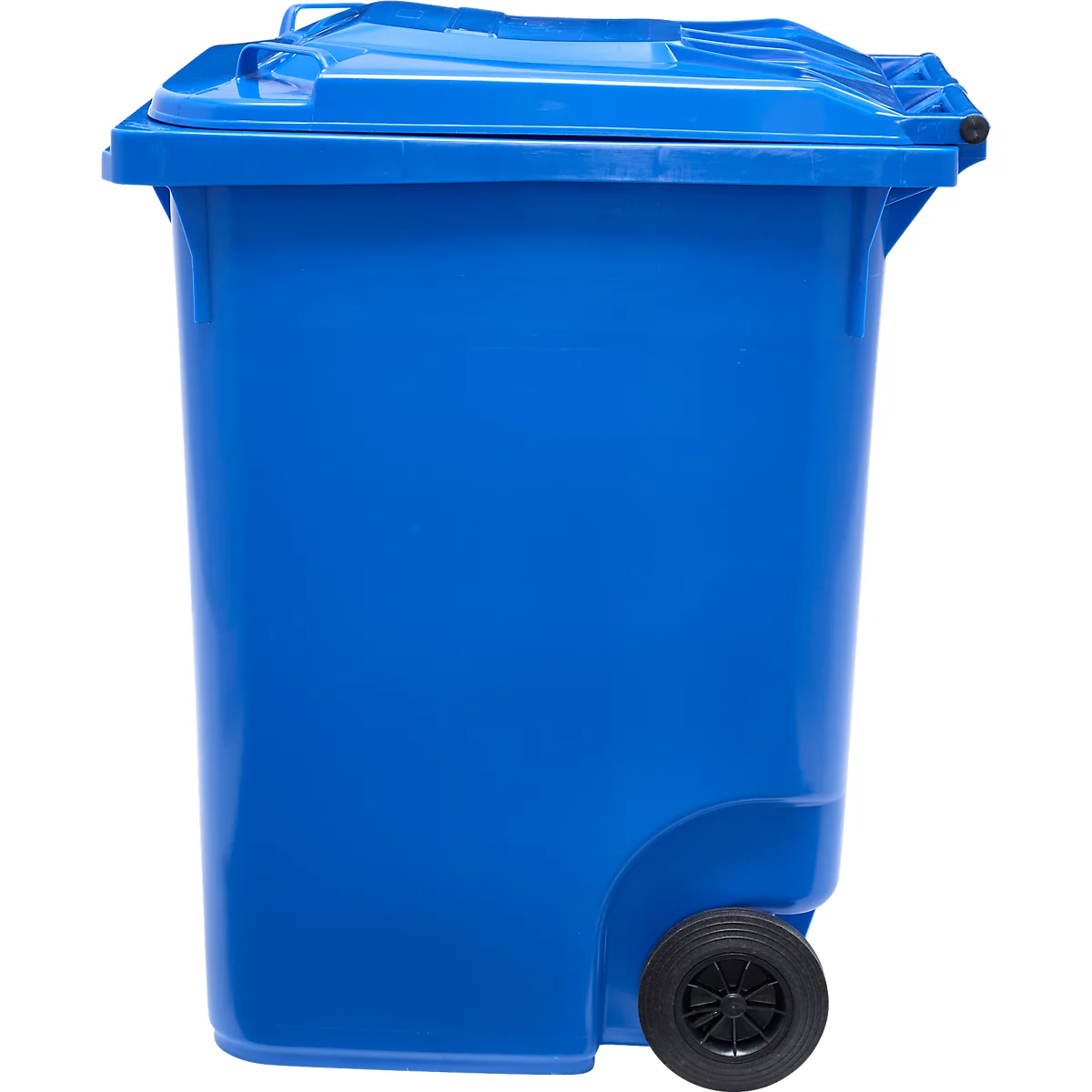 Afvalbak GMT, 360 l, verrijdbaar, blauw