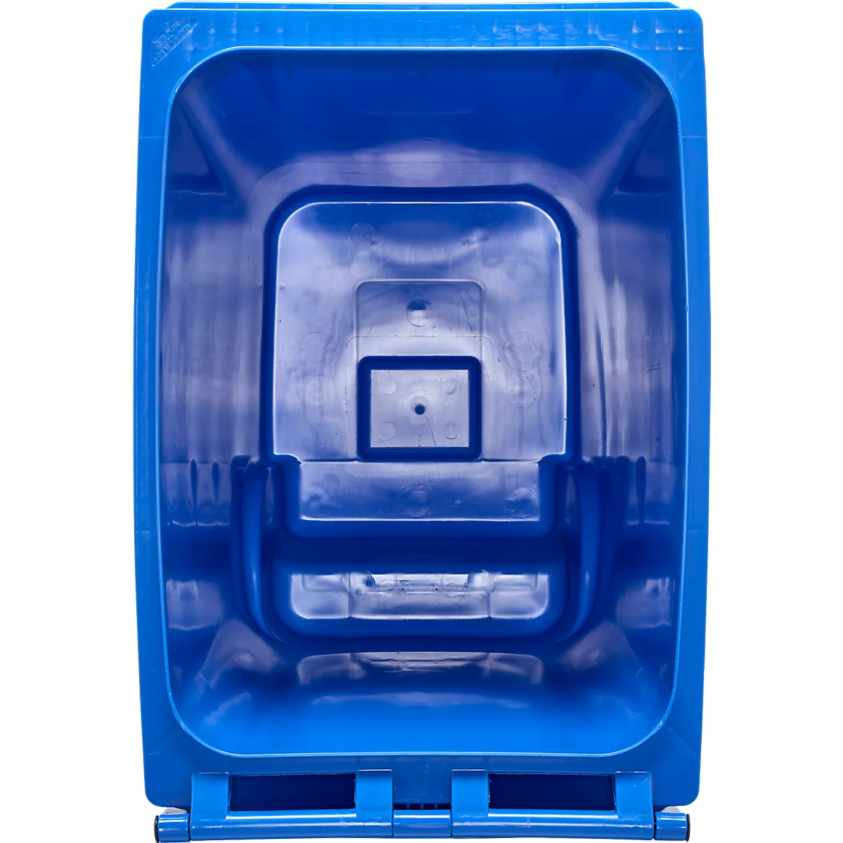 Afvalbak GMT, 360 l, verrijdbaar, blauw