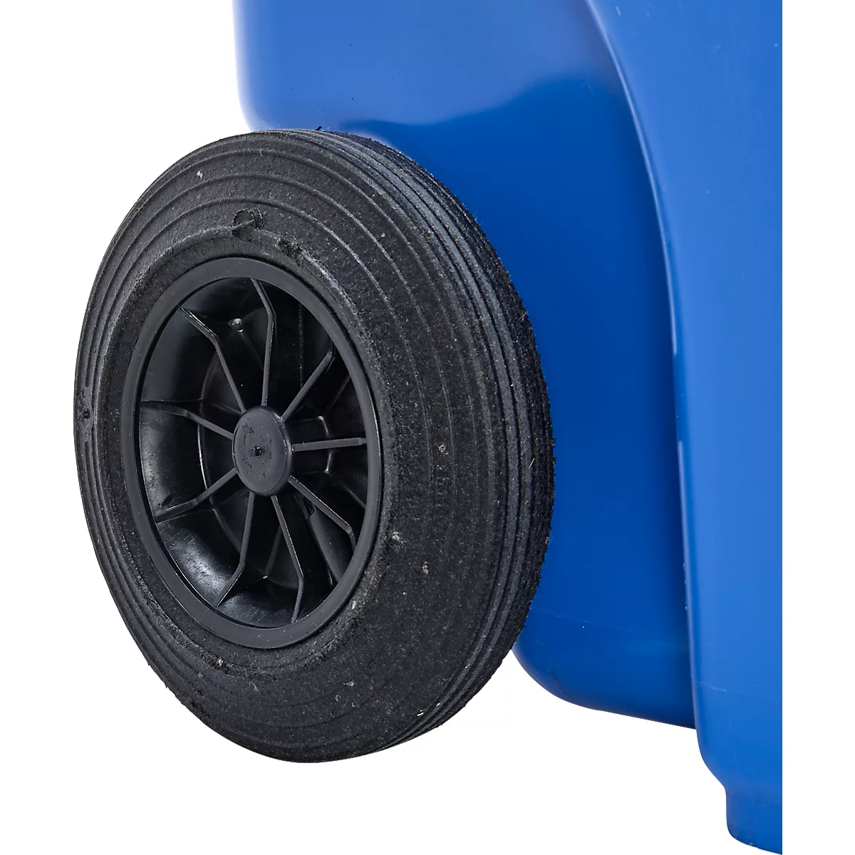Afvalbak GMT, 360 l, verrijdbaar, blauw
