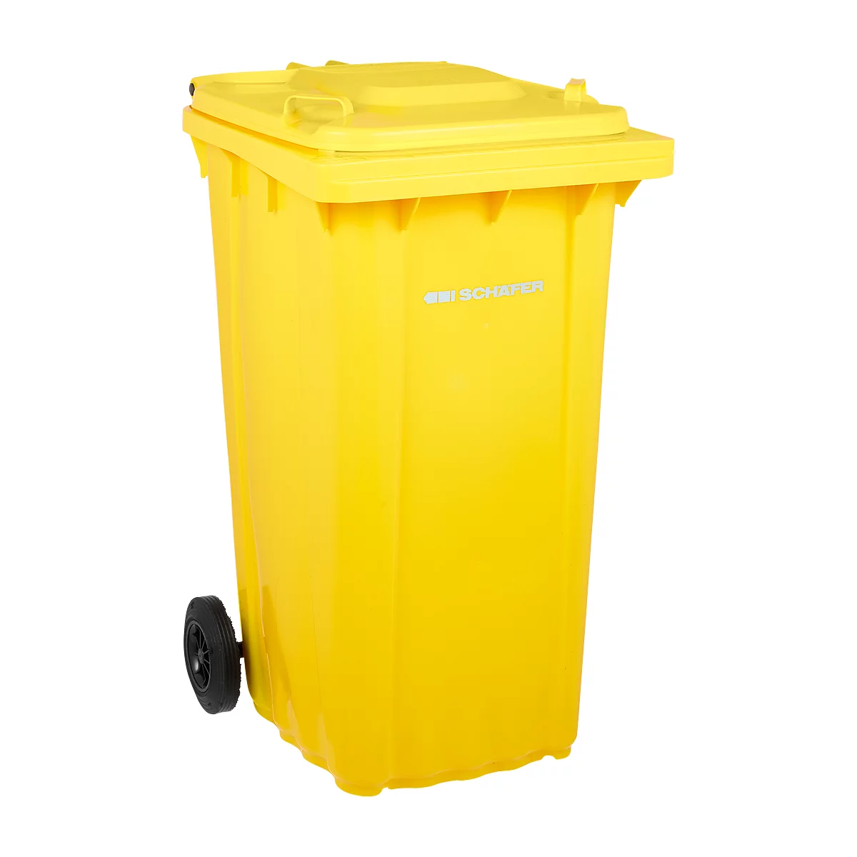 Afvalbak PRO 240 WAVE - verrijdbaar - 240 L - geel
