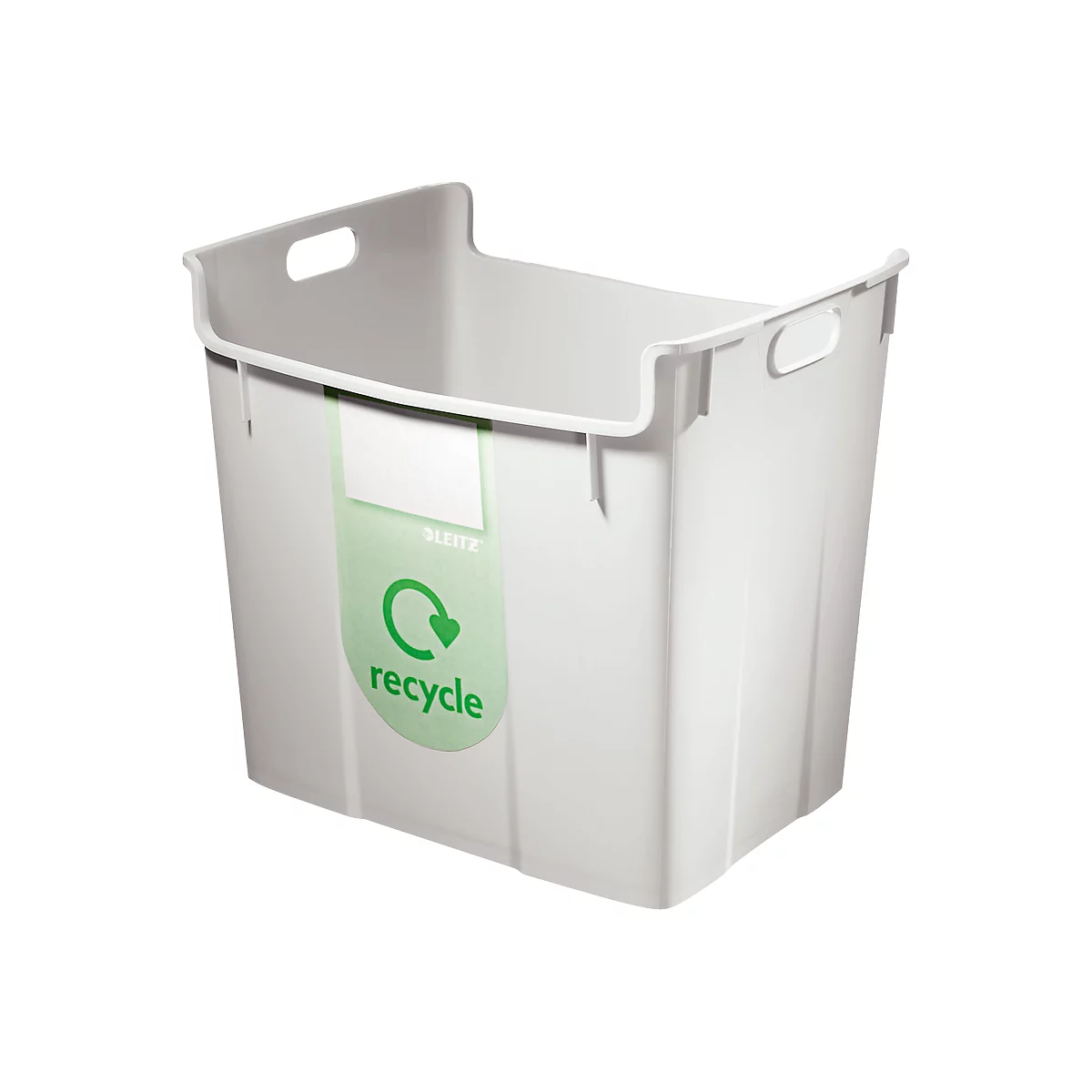 Afvalsorteerbak, 40 l, grijs