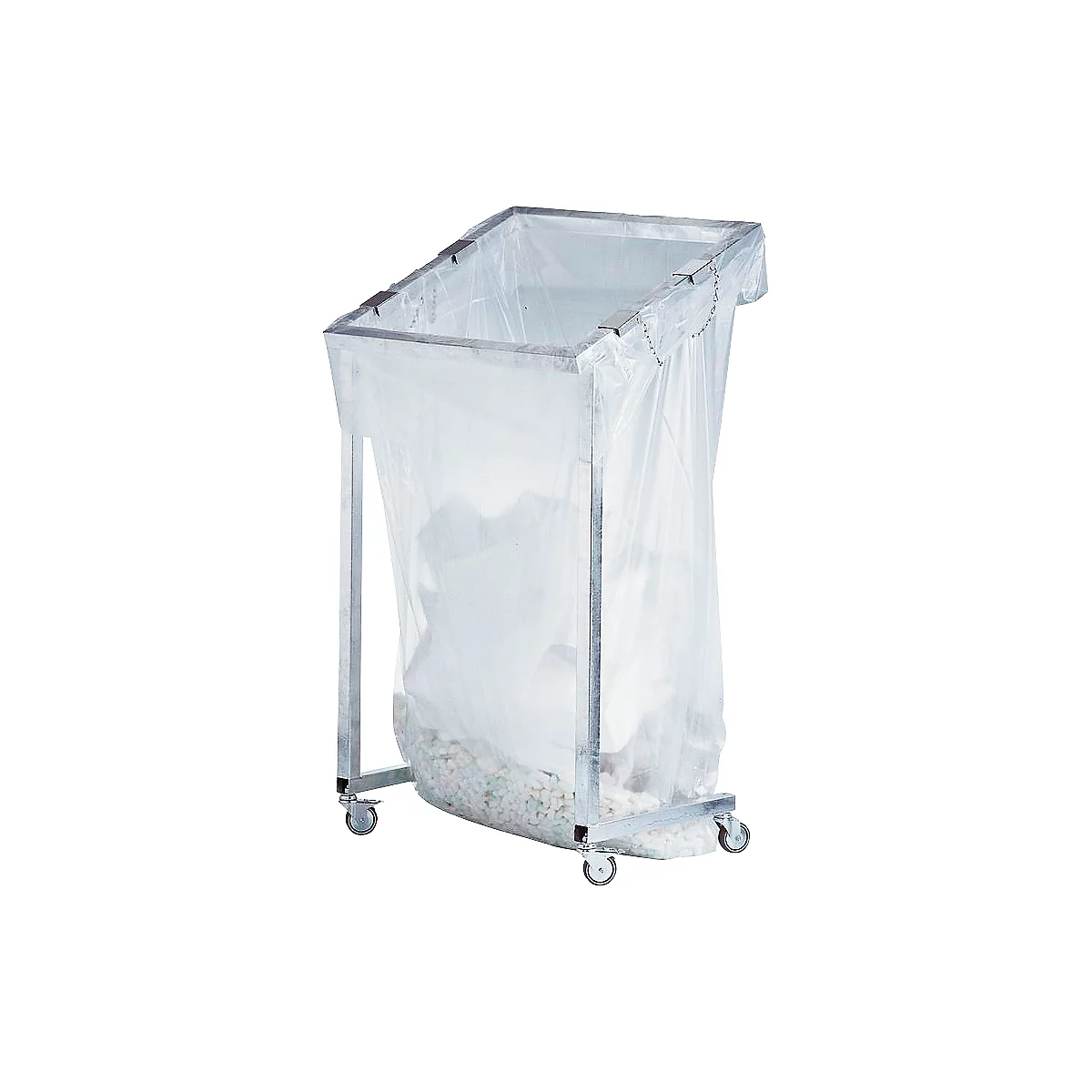 Afvalsorteersysteem groot volume JUMBO, verrijdbaar, volume 2500 liter