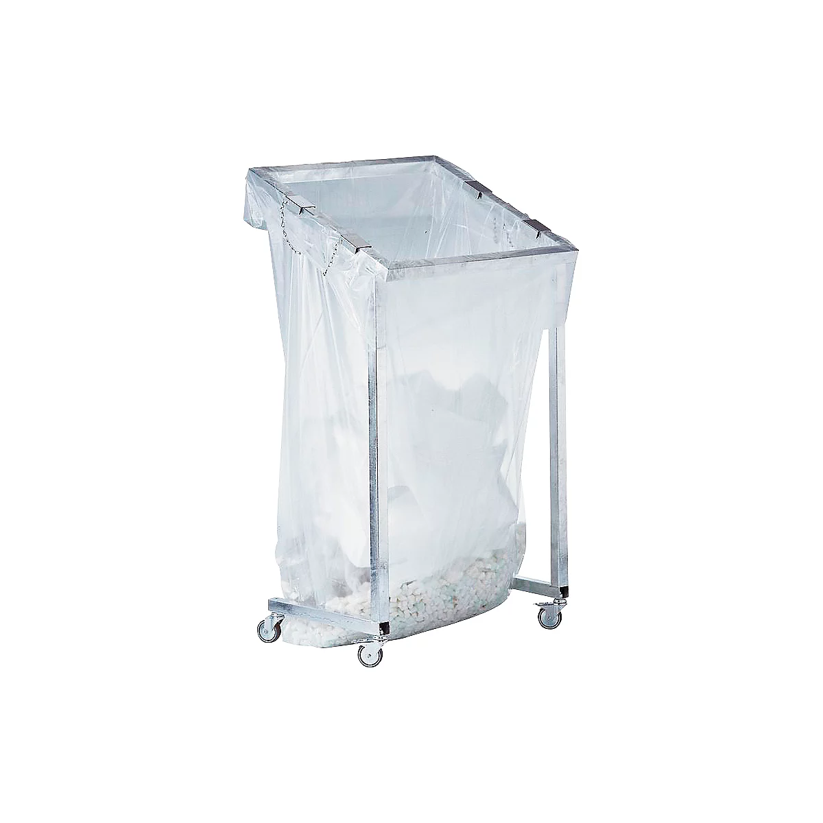 Afvalsorteersysteem groot volume MEGA, met wielen, inhoud 1000 liter