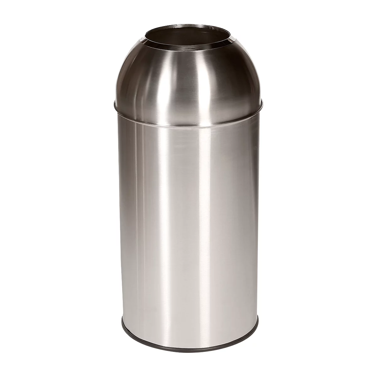 Afvalverzamelaar Orgavente, volume 40 l, rond, Ø 380 x H 740 mm, voor binnen, roestvast staal