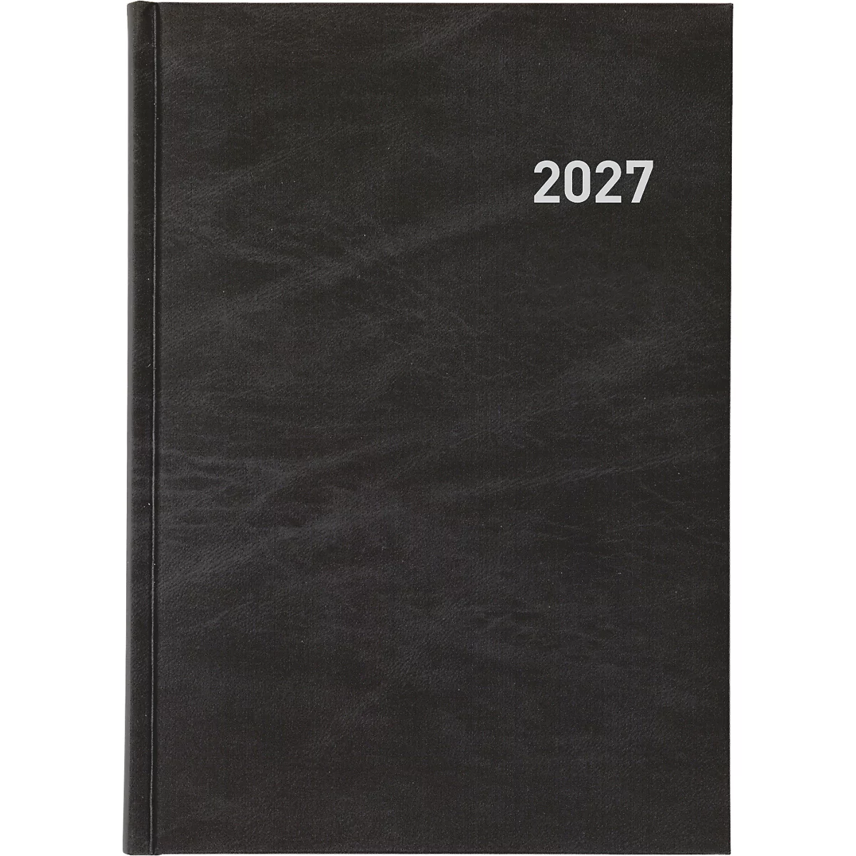 Carnet noir avec l'inscription 2027.