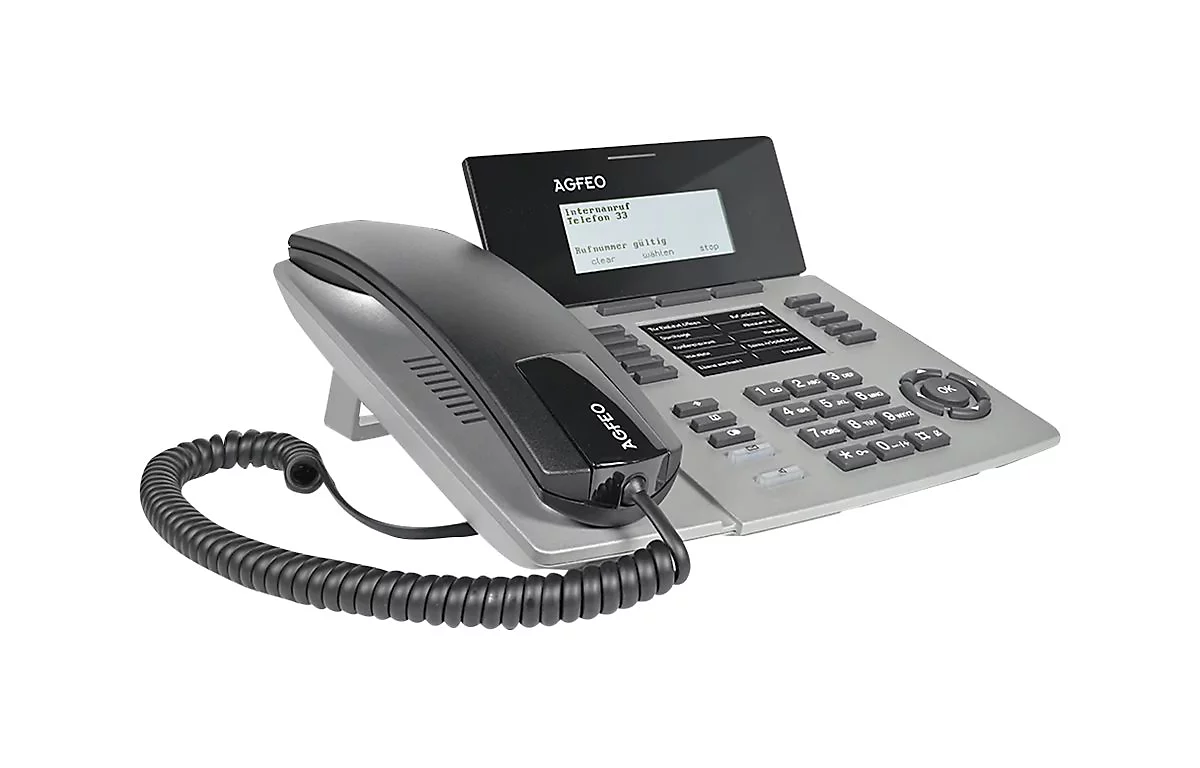 AGFEO ST 54 IP - VoIP-Telefon - Silber