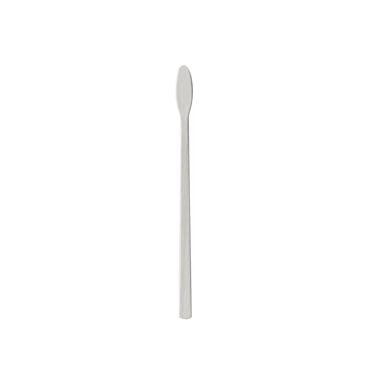 Agitateurs Papstar Pure, forme de palette, jetables, L 140 mm, 100 % biodégradables, papier certifié FSC®, blanc, 100 pièces.