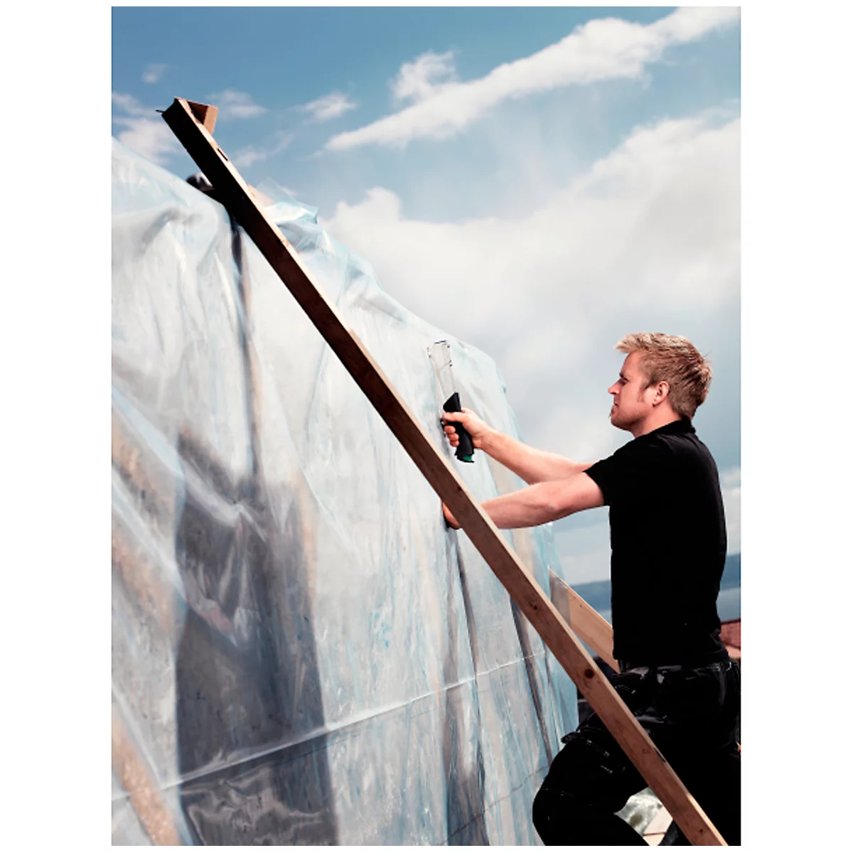 Agrafeuse à percussion PRO 311 Rapid, double, boîtier en acier, pour agrafes de type 140