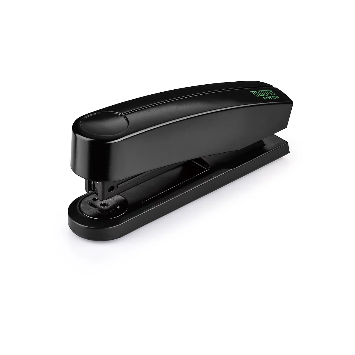 Agrafeuse B2 re+new Novus, métal et recyclat, 25 feuilles, pour attaches type 24/6 et 26/6, avec 200 agrafes, noir