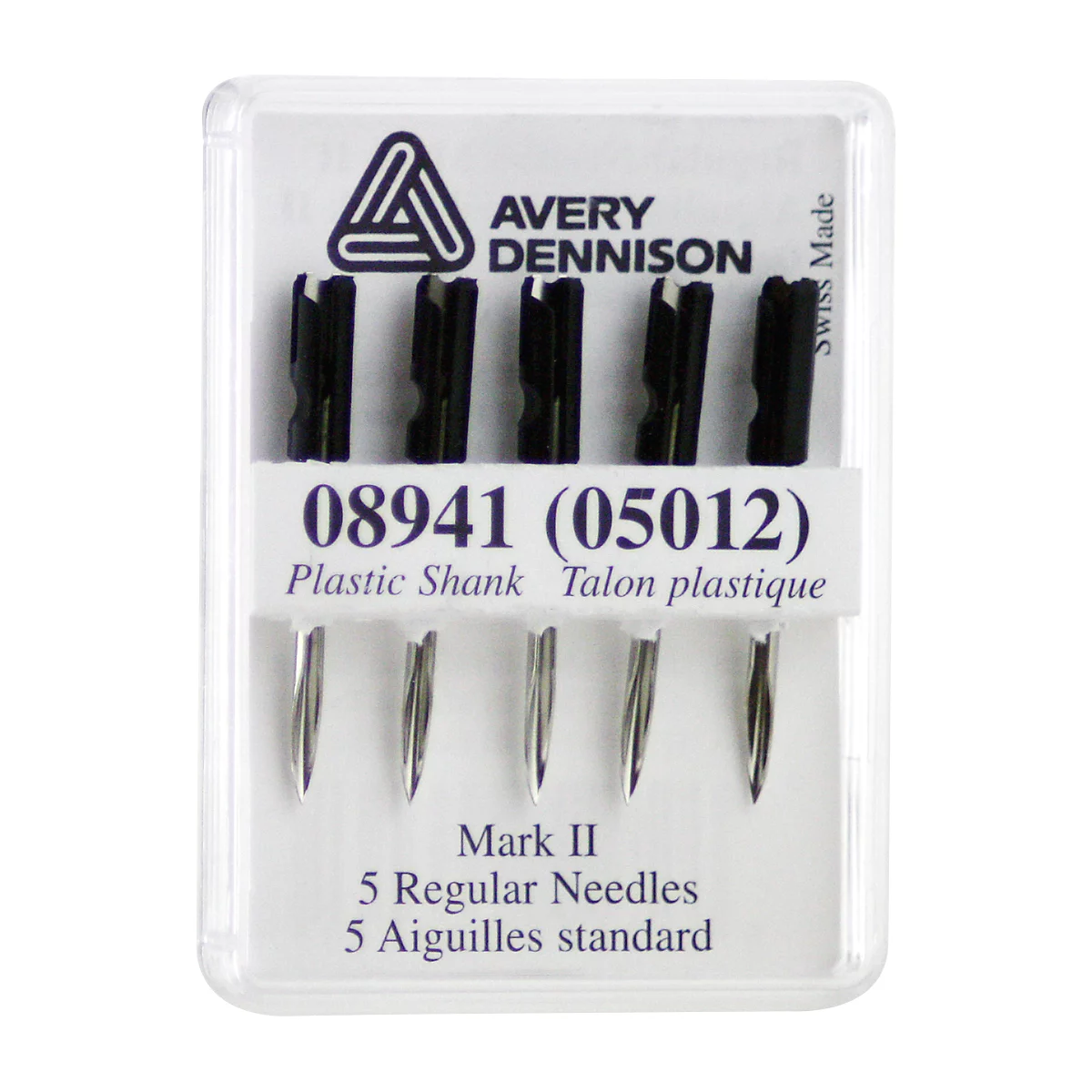 Aiguilles de rechange, pour pistolet d'étiquetage Economy, standard, 5 p.