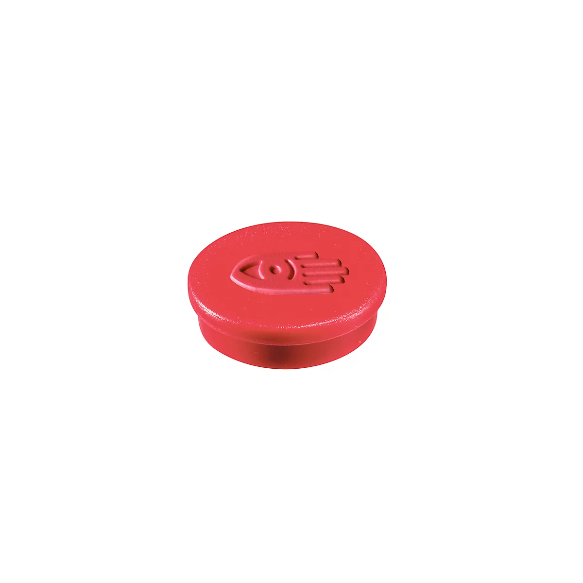 Aimants anti-rayures Legamaster, 10 pièces, rouge