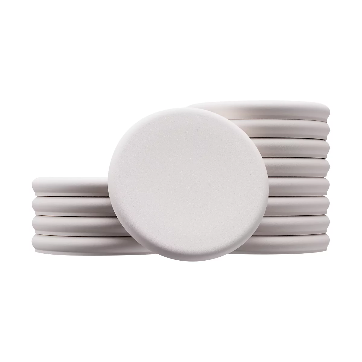 Aimants pour tableaux en verre Legamaster, 5 pièces, ⌀ 30 mm, warm grey