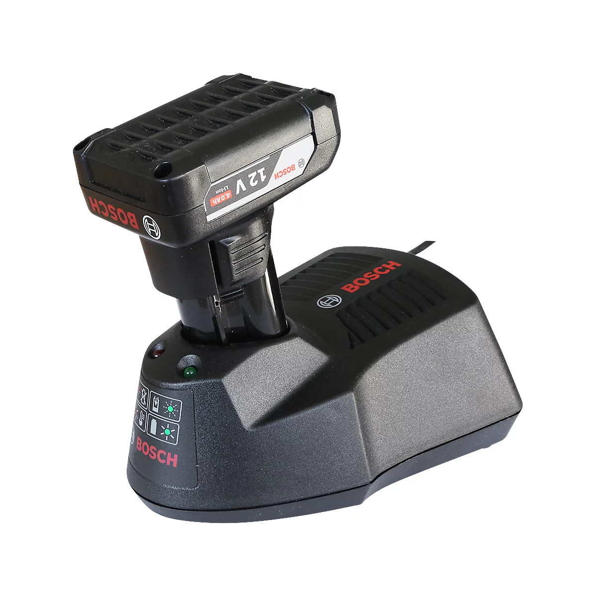 Akku Umreifungsgerät BHC-3, für PE-& PET-Bänder mit B 9-19 mm & Stärke 0,5-1,0 mm, Zugkraft 2300 N, integrierte Schneideeinheit, LED-Anzeige, schwarz