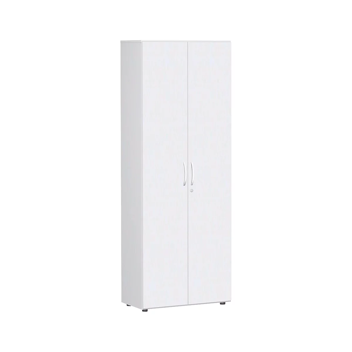 Aktenschrank PALENQUE, 6 OH, abschliessbar, B 800 x T 420 x H 2160 mm, weiss