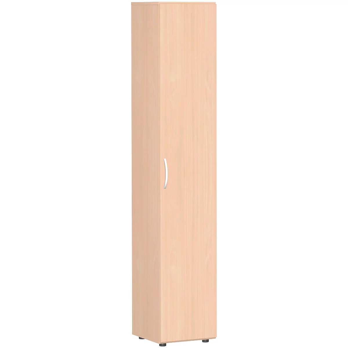 Aktenschrank PALENQUE, 6 OH, B 400 x T 420 x H 2160 mm, Buche-Dekor