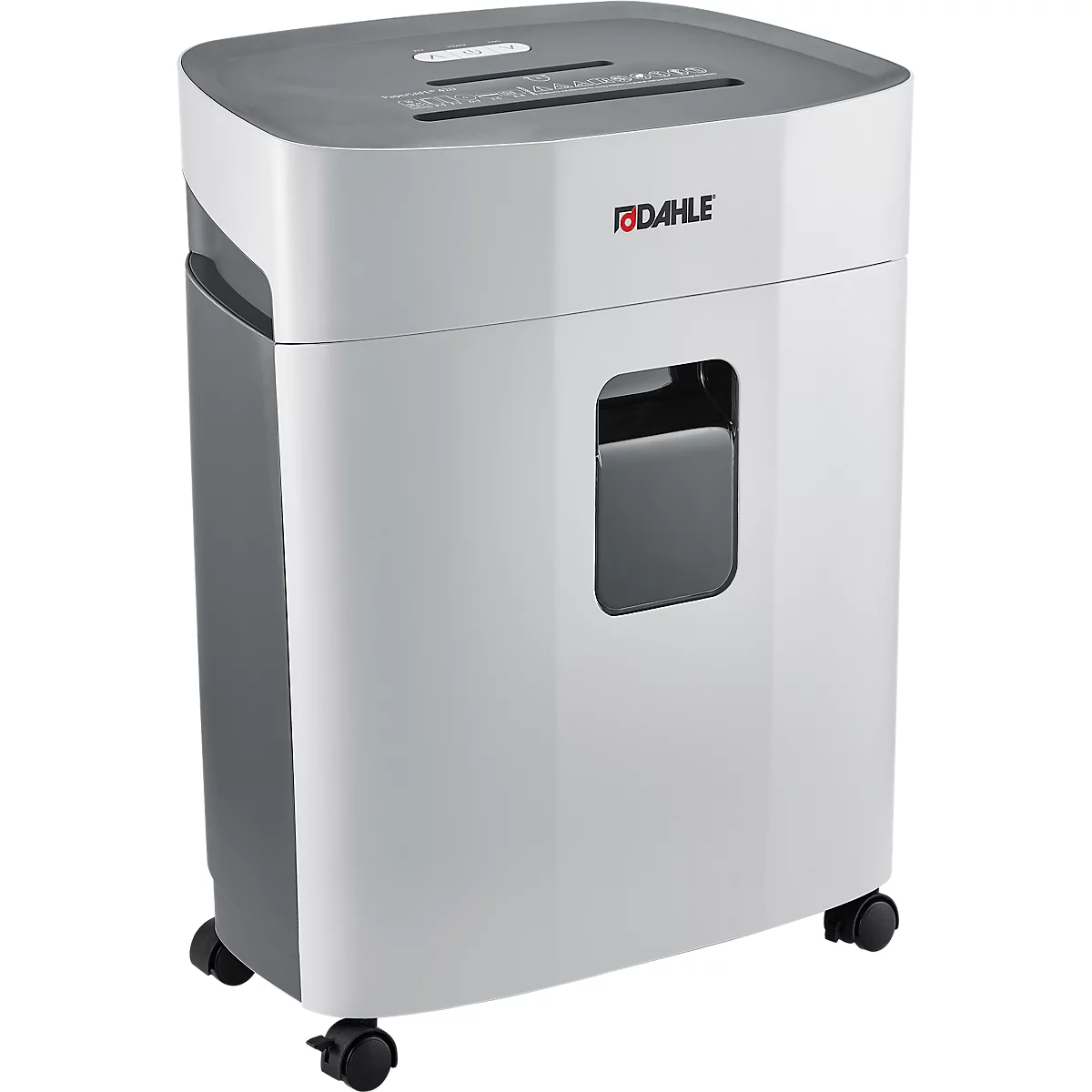 Aktenvernichter Dahle PaperSAFE 420, Partikelschnitt 2 x 15 mm, P-5, 25 l, 10 Blatt Schnittleistung, B 443 x T 273 x H 545 mm