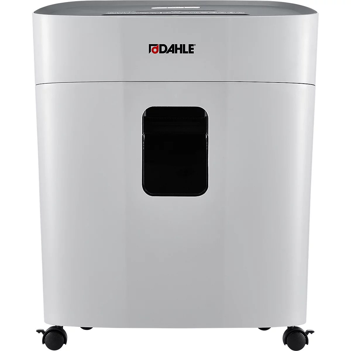 Aktenvernichter Dahle PaperSAFE 420, Partikelschnitt 2 x 15 mm, P-5, 25 l, 10 Blatt Schnittleistung, B 443 x T 273 x H 545 mm
