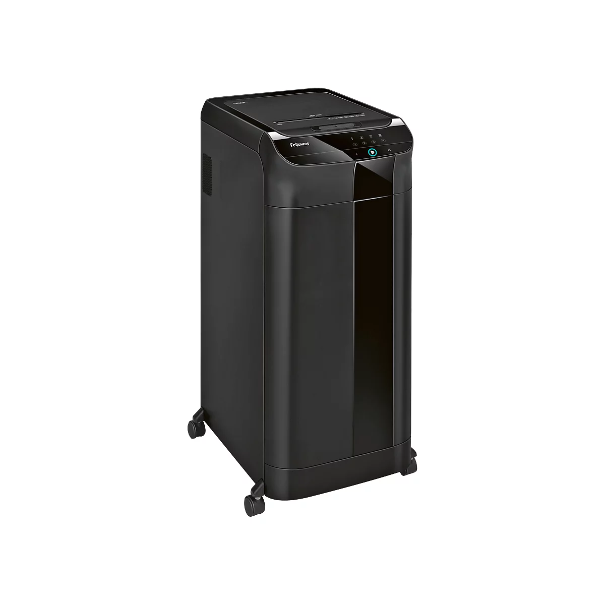 Aktenvernichter Fellowes AutoMax 550C, Partikelschnitt, P-4, 83 l, 500 Blatt Schnittleistung