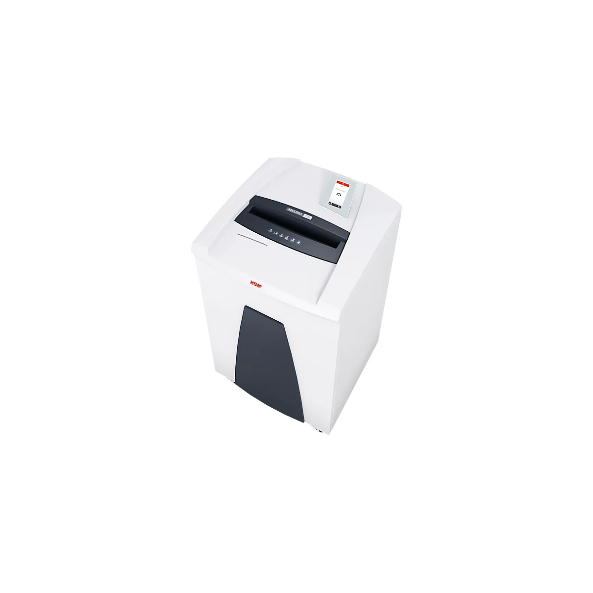Aktenvernichter HSM SECURIO P36i, Sicherheitsstufe P-4, Partikelschnitt 4,5 x 30 mm, 29 Blatt, CD-Schredder, weiß