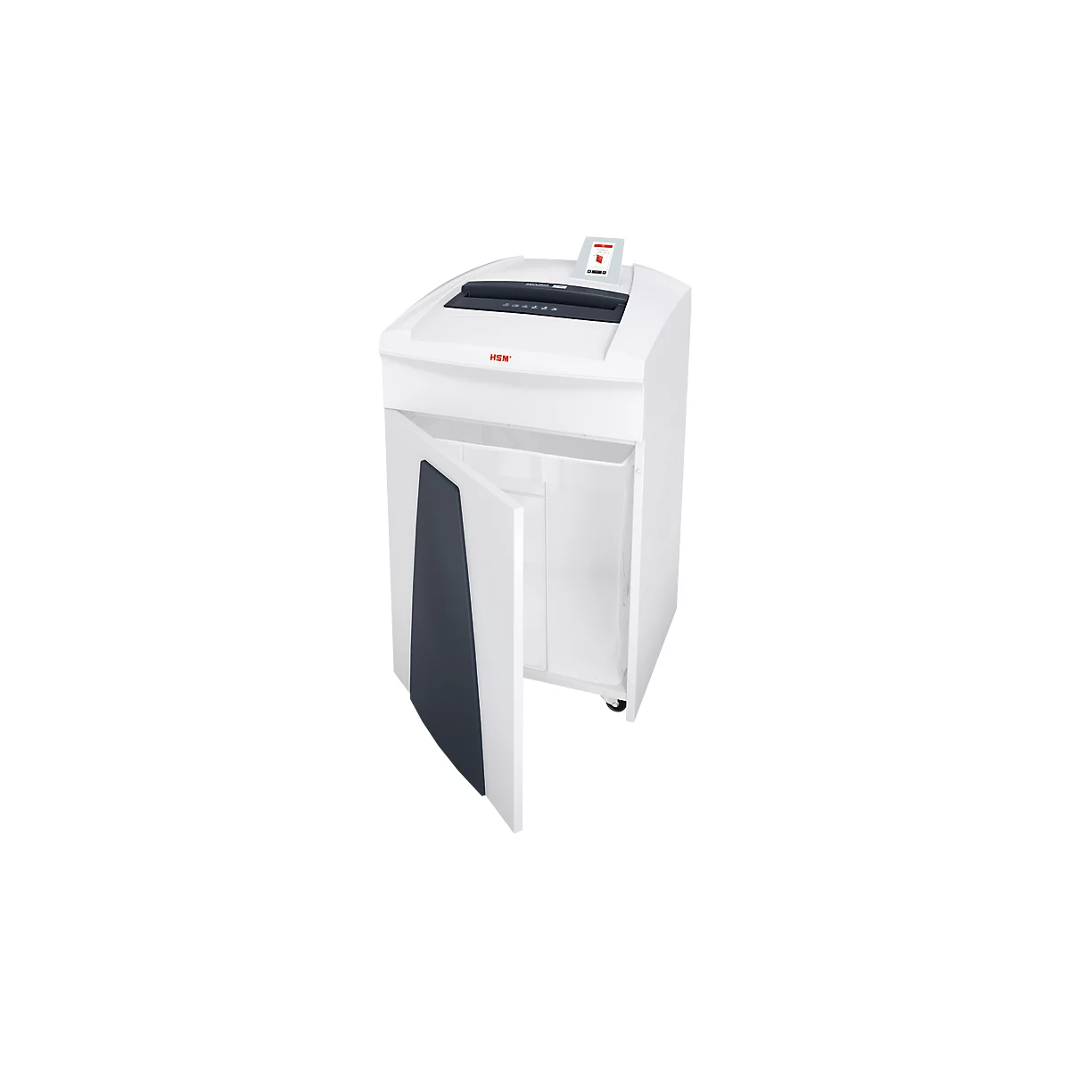 Aktenvernichter HSM SECURIO P40i, Sicherheitsstufe 4, Partikelschnitt 4,5 x 30 mm, 36 Blatt, CD-Schredder, weiß