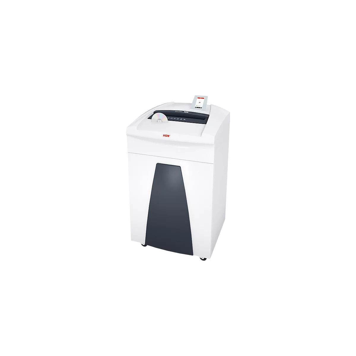 Aktenvernichter HSM SECURIO P40i, Sicherheitsstufe 4, Partikelschnitt 4,5 x 30 mm, 36 Blatt, CD-Schredder, weiß