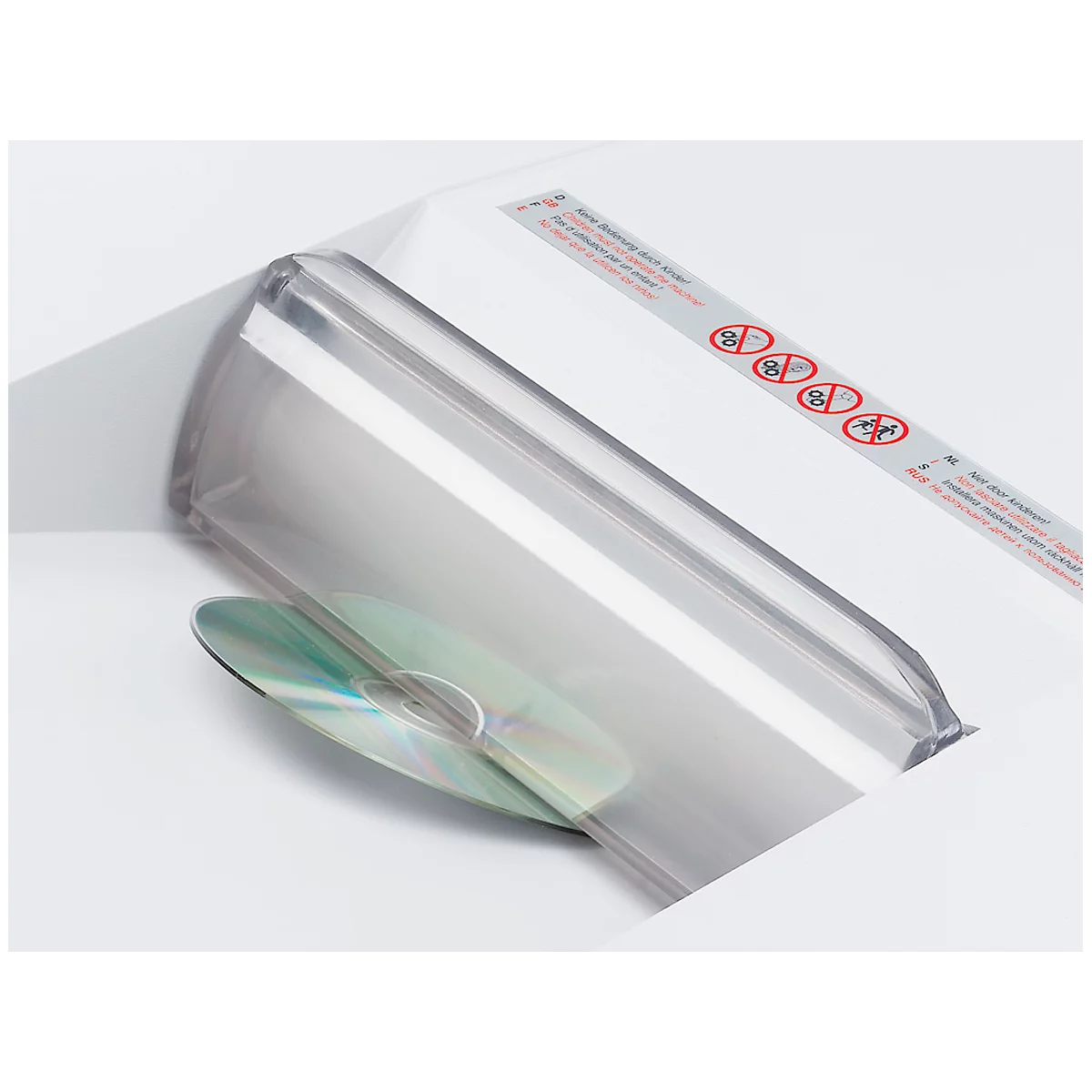 Aktenvernichter Ideal 2604 CC, Partikelschnitt 2 x 15 mm, P-5, 100 l, 13-17 Blatt Schnittleistung, mit Öleinspritzung