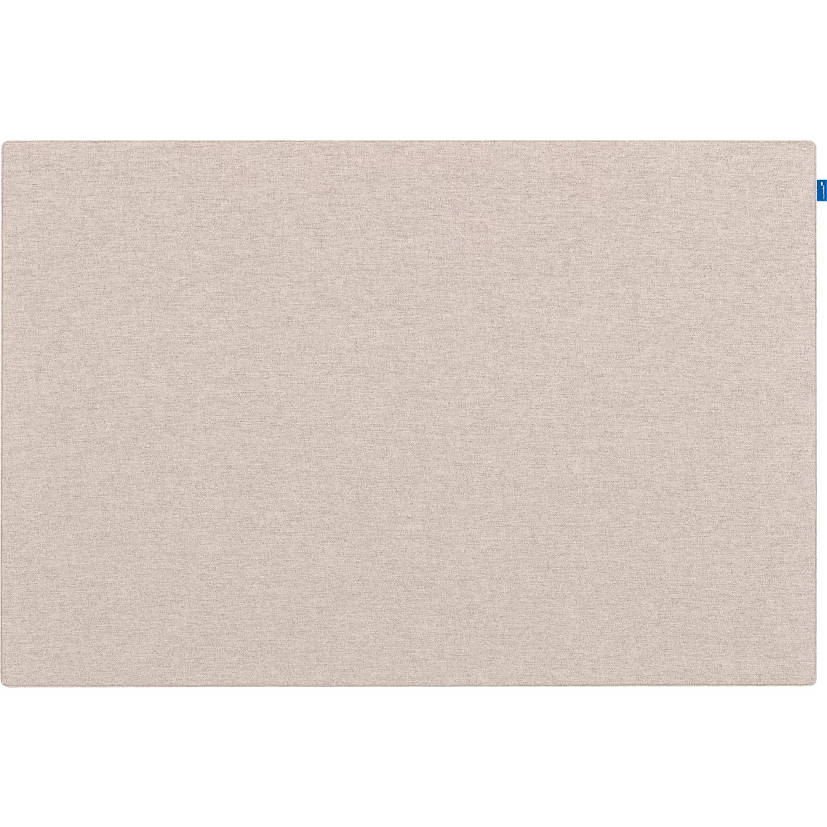 Akustik-Pinboard Board Up, Absorptionsklasse C, Stärke 24 mm, Textil & Recycling-PET, beige, B 1000 x H 750 mm