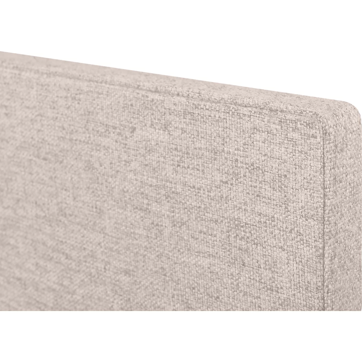 Akustik-Pinboard Board Up, Absorptionsklasse C, Stärke 24 mm, Textil & Recycling-PET, beige, B 1000 x H 750 mm